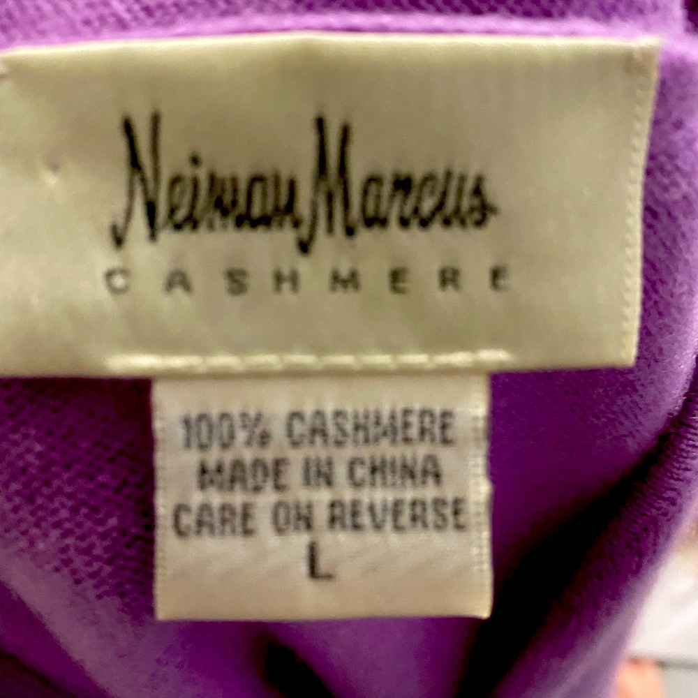 Purple Cashmere Sweater